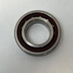 Angular Contact Ball Bearing – 25 mm ID, 47 mm OD, 12 mm Width, Open, 15° Contact Angle, Light Preload.