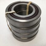 Angular Contact Ball Bearing – Straight Bore, 45 mm ID, 85 mm OD, 19 mm Width, Open, 40° Contact Angle, Duplex.