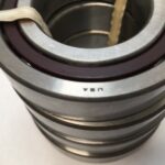 Angular Contact Ball Bearing – Straight Bore, 45 mm ID, 85 mm OD, 19 mm Width, Open, 40° Contact Angle, Duplex.