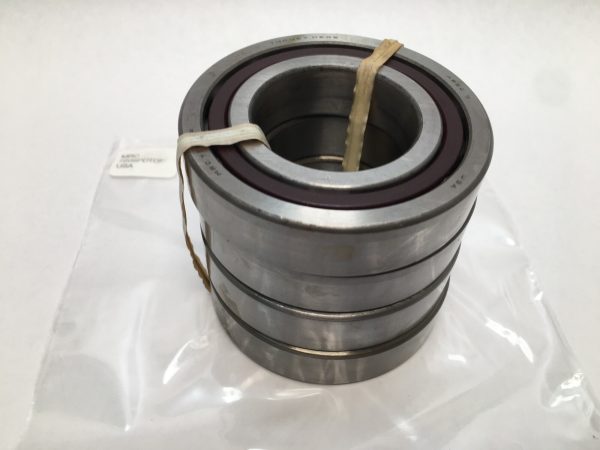 Angular Contact Ball Bearing – Straight Bore, 45 mm ID, 85 mm OD, 19 mm Width, Open, 40° Contact Angle, Duplex.