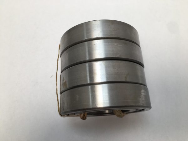 Angular Contact Ball Bearing – Straight Bore, 45 mm ID, 85 mm OD, 19 mm Width, Open, 40° Contact Angle, Duplex.