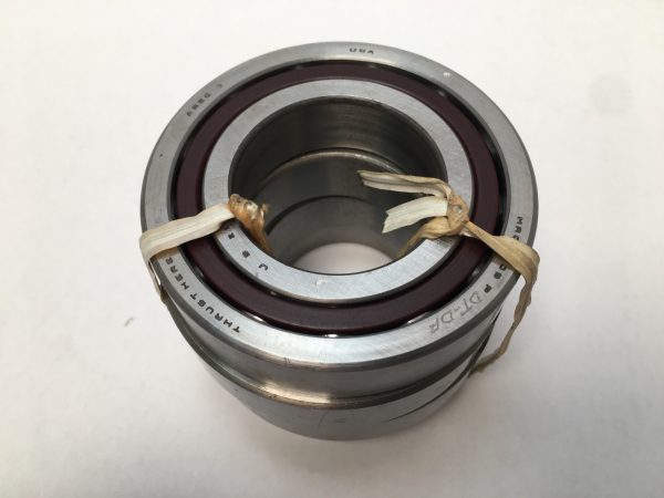 Angular Contact Ball Bearing – Straight Bore, 45 mm ID, 85 mm OD, 19 mm Width, Open, 40° Contact Angle, Duplex.