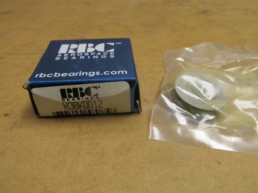 RBC H38KDD12 Bearing Sealed w/U-Groove 1-/4″ ID 1-1/4″ OD H-38-KDD-12 USA