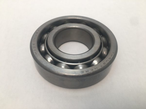 Angular Contact Ball Bearing – Straight Bore, 35 mm ID, 80 mm OD, 21 mm Width, Open, 15° Contact Angle.
