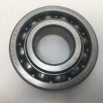 Angular Contact Ball Bearing – Straight Bore, 35 mm ID, 80 mm OD, 21 mm Width, Open, 15° Contact Angle.