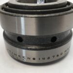 Tapered Roller Bearing – 1.3770 in Bore, 0.7710 in Cone Width, 2.7170 Cup Outer Diameter, class 2, Case-Hardened Steel.