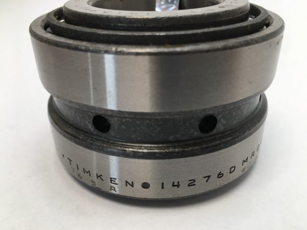 Tapered Roller Bearing – 1.3770 in Bore, 0.7710 in Cone Width, 2.7170 Cup Outer Diameter, class 2, Case-Hardened Steel.