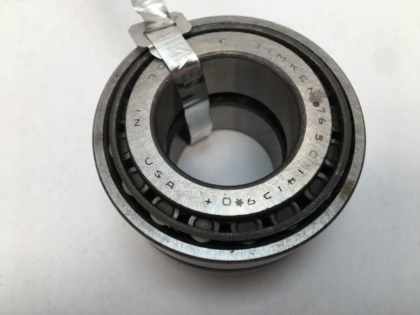 Tapered Roller Bearing – 1.3770 in Bore, 0.7710 in Cone Width, 2.7170 Cup Outer Diameter, class 2, Case-Hardened Steel.