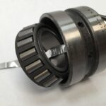 Tapered Roller Bearing – 1.3770 in Bore, 0.7710 in Cone Width, 2.7170 Cup Outer Diameter, class 2, Case-Hardened Steel.