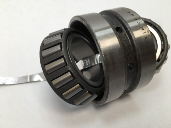 Tapered Roller Bearing – 1.3770 in Bore, 0.7710 in Cone Width, 2.7170 Cup Outer Diameter, class 2, Case-Hardened Steel.