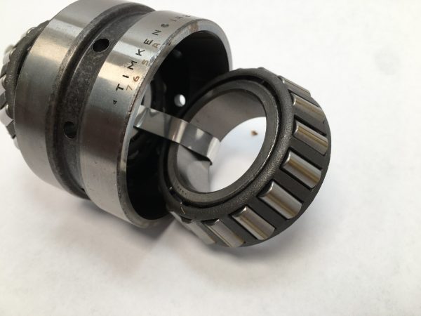 Tapered Roller Bearing – 1.3770 in Bore, 0.7710 in Cone Width, 2.7170 Cup Outer Diameter, class 2, Case-Hardened Steel.