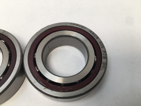 MPB HADR105P7BDUH Angular Bearing 25x47x12 mm HADR-105-P7-B-DUH 7005-C USA 2 Pcs