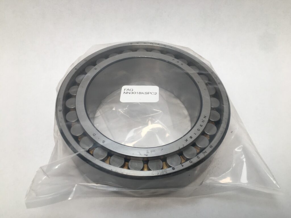 Cylindrical Roller Bearing – Tapered Bore, 90 mm ID, 140 mm OD, 37 mm Width, 2 Row, C2 Internal Clearance.