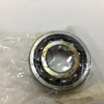 Angular contact bearing – 20 mm ID, 47 mm OD, 14 mm Width, Open, 25° Contact Angle, Light Preload.