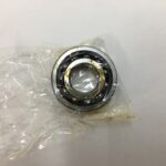 Angular contact bearing – 20 mm ID, 47 mm OD, 14 mm Width, Open, 25° Contact Angle, Light Preload.