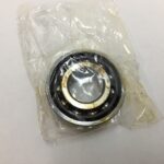 Angular contact bearing – 20 mm ID, 47 mm OD, 14 mm Width, Open, 25° Contact Angle, Light Preload.
