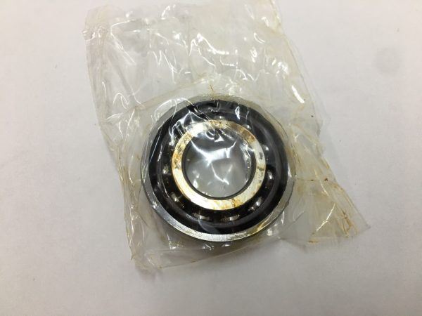 Angular contact bearing – 20 mm ID, 47 mm OD, 14 mm Width, Open, 25° Contact Angle, Light Preload.