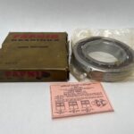 Angular Contact Ball Bearing – Straight Bore, 70 mm ID, 125 mm OD, 24 mm Width, Open, 15° Contact Angle.