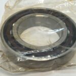 Angular Contact Ball Bearing – Straight Bore, 70 mm ID, 125 mm OD, 24 mm Width, Open, 15° Contact Angle.