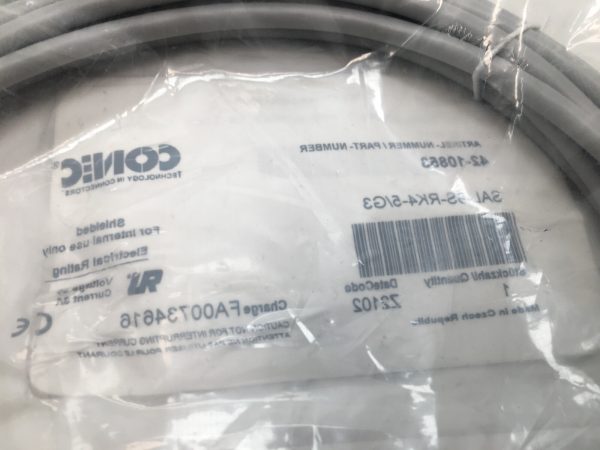 CONEC SAL-8S-RK4-5/G3 Cable Female Connector SAL8SRK45/G3 42-10853 42-10853