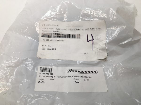 CONEC SAL-8S-RK4-5/G3 Cable Female Connector SAL8SRK45/G3 42-10853 42-10853