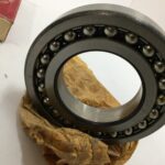 Self Aligning Ball Bearing – Tapered Bore, 65 mm ID, 120 mm OD, 23 mm Width, Open.
