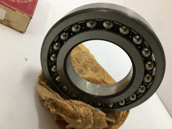 Self Aligning Ball Bearing – Tapered Bore, 65 mm ID, 120 mm OD, 23 mm Width, Open.