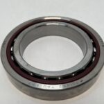 Angular Contact Ball Bearing – Straight Bore, 90 mm ID, 140 mm OD, 24 mm Width, Open, 15° Contact Angle, Light Preload.