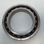 Angular Contact Ball Bearing – Straight Bore, 90 mm ID, 140 mm OD, 24 mm Width, Open, 15° Contact Angle, Light Preload.