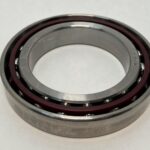 Angular Contact Ball Bearing – Straight Bore, 90 mm ID, 140 mm OD, 24 mm Width, Open, 15° Contact Angle, Light Preload.