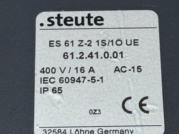 Steute ES-61-Z Pull-Wire Switch ES-61-Z-2-1S/1O UE 61.2.41.0.01