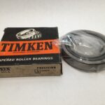Tapered Roller Bearing – 2.5000″ Bore, 4.331″ Cup Outer Diameter, 1.0000″ Cup Width, 1.2500″ Cone Width, class 3, Case-Carburized Steel.