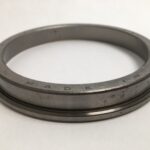 Tapered Roller Bearing Flange Cup – 4-7/16 in Cup Outer Diameter, class 2, Case-Hardened Steel.
