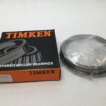 Tapered Roller Bearing Flange Cup – 4-7/16 in Cup Outer Diameter, class 2, Case-Hardened Steel.