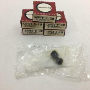 Consolidated CRHSB-8-1 Cam Follower (Stud Type). 1/2 in Roller Diameter. 1/4 in Stud Diameter. Sealed design. Hex socket for easy installation.