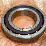 Angular Contact Ball Bearing – Straight Bore, 65 mm ID, 120 mm OD, 23 mm Width, Open, 15° Contact Angle, Light Preload.