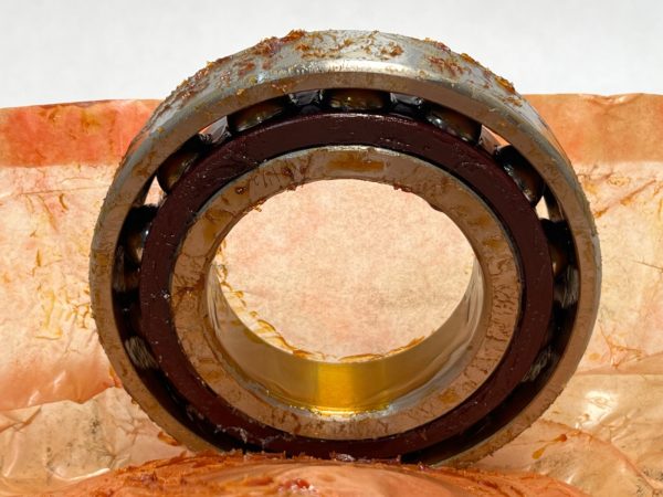 Angular Contact Ball Bearing – Straight Bore, 65 mm ID, 120 mm OD, 23 mm Width, Open, 15° Contact Angle, Light Preload.