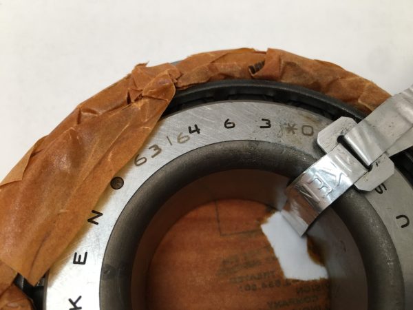 Tapered Roller Bearing – 1.8750″ Bore, 4.1250″ Cup Outer Diameter, 0.8750″ Cup Width, 1.1542″ Cone Width, class 2, Case-Carburized Steel.