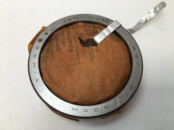 Tapered Roller Bearing – 1.8750″ Bore, 4.1250″ Cup Outer Diameter, 0.8750″ Cup Width, 1.1542″ Cone Width, class 2, Case-Carburized Steel.