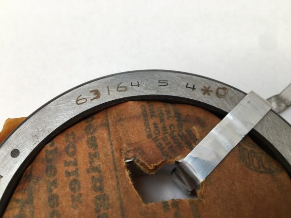 Tapered Roller Bearing – 1.8750″ Bore, 4.1250″ Cup Outer Diameter, 0.8750″ Cup Width, 1.1542″ Cone Width, class 2, Case-Carburized Steel.