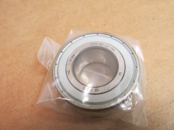Angular Contact Ball Bearing – Double Row, 25 mm ID, 52 mm OD, 20.6 mm Width, Double Shield.