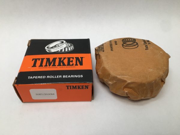 Timken 3581/3530M Taper Bearing Cone&Cup 1-3/8″ ID 3-5/16″ 3530-M USA