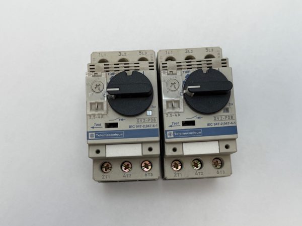 Telemecanique GV2-P08 Motor Starter Protector GV2P08 2 Pcs