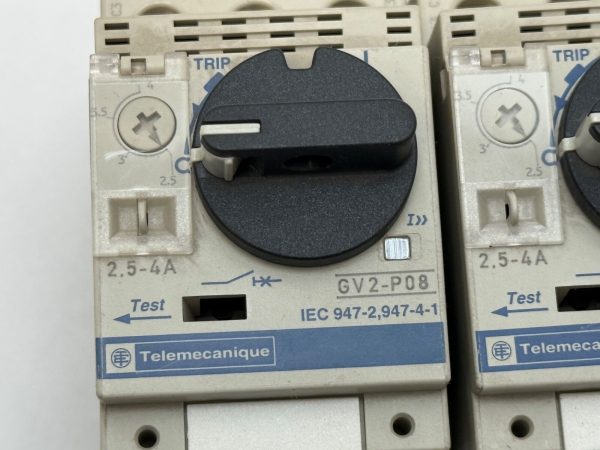 Telemecanique GV2-P08 Motor Starter Protector GV2P08 2 Pcs