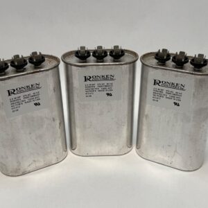Ronken P92D12806K51 Oil Filled Capacitor 2x40MF 370AC 60HZ 3 Pcs