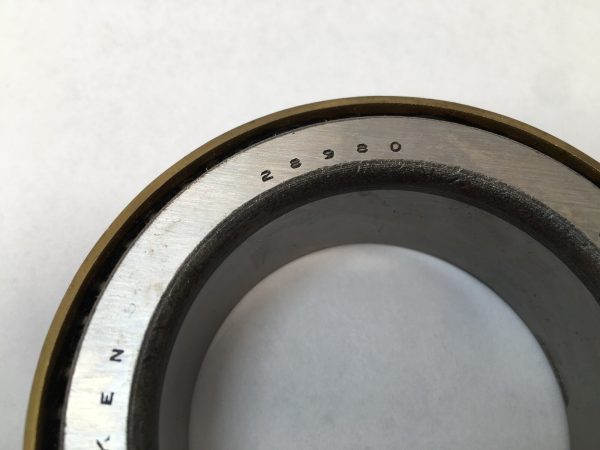 Tapered Roller Cone – 2.3613″ Bore, 0.9843″ Cone Width, class 2, Case-Carburized Steel.