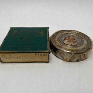 Angular Contact Ball Bearing - 35 mm ID, 80 mm OD, 21 mm Width, Open, 40° Contact Angle.