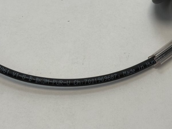 Pepperl+Fuchs V1-G-B-BK3M-PUR-U Female Cordset V1GBBK3MPURU M12
