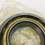 Angular Contact Ball Bearing – Straight Bore, 70 mm ID, 125 mm OD, 24 mm Width, Open, 40° Contact Angle, Normal Preload.