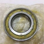 Angular Contact Ball Bearing – Straight Bore, 70 mm ID, 125 mm OD, 24 mm Width, Open, 40° Contact Angle, Normal Preload.